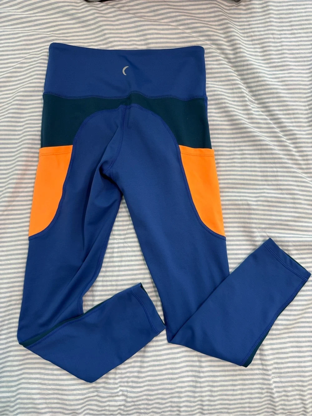 ZYIA Royal Blue and orange Activewear Leggings